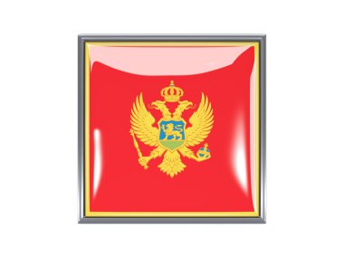 Karadağ bayrağı ile kare simgesi