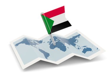 Sudan bayrağı ile göster
