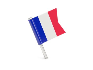 Fransa bayrağı pin