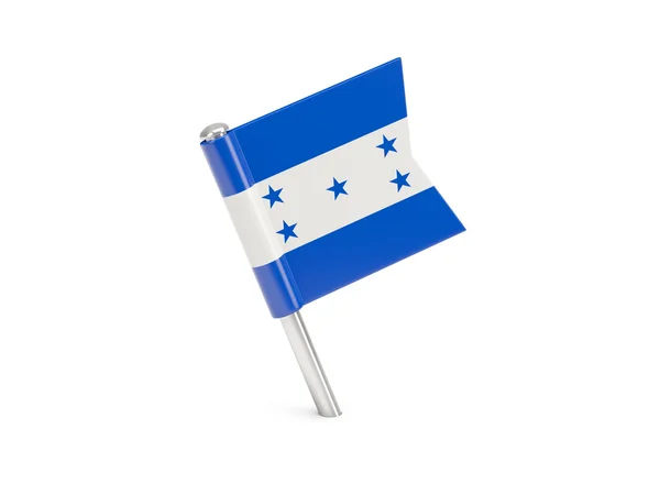 Pin de bandera de honduras —  Fotos de Stock