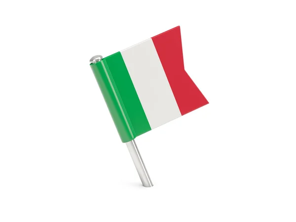 Flag pin of italy — Stock Photo, Image