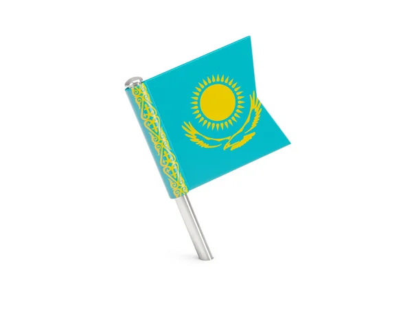 Vlag pin van Kazachstan — Stockfoto