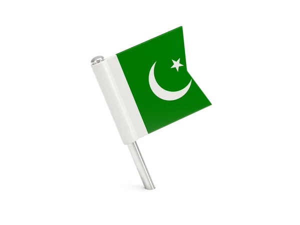 Flagga pin i pakistan — Stockfoto