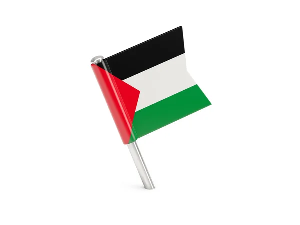 Pin de bandera del territorio palestino —  Fotos de Stock