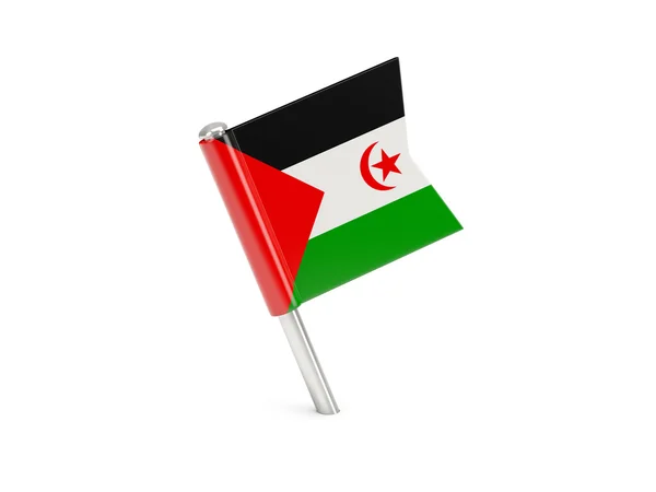 Nyugat-Szahara Flag PIN-kód — Stock Fotó