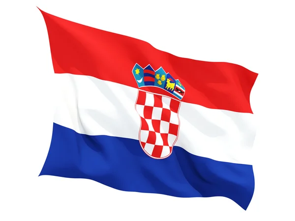 Bandera de Croacia — Foto de Stock