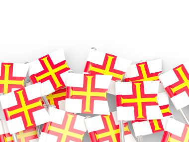 Bayrak pin Guernsey