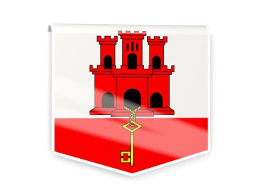 bayrak etiket Gibraltar