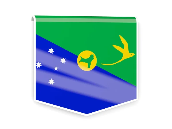 Bandiera dell'isola di Natale — Foto Stock