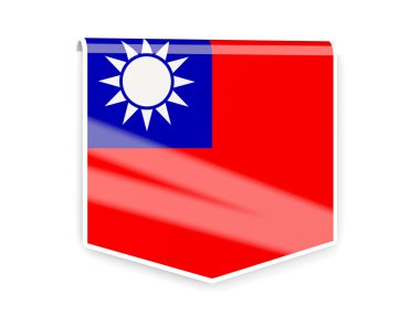 Çin Halk Cumhuriyeti bayrağı etiketini