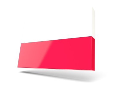 Polonya bayrağı ile kare simgesi