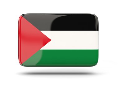 Filistin topraklarının bayrak ile kare simgesi