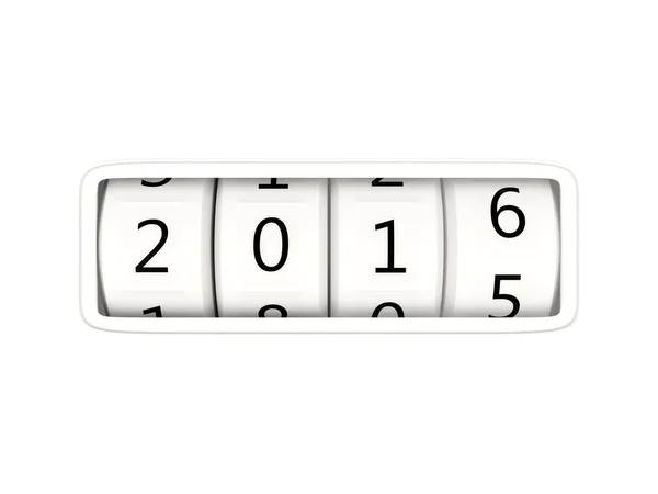 2016 roku nowy symbol — Zdjęcie stockowe