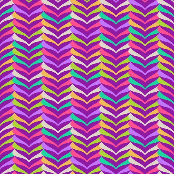 Zig Zag Seamless Pattern — Stock Vector