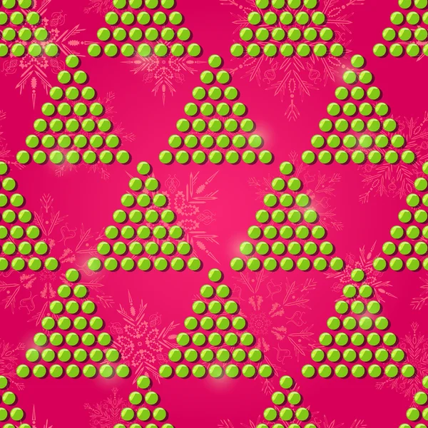 Christmas Seamless Pattern. — Stock Vector