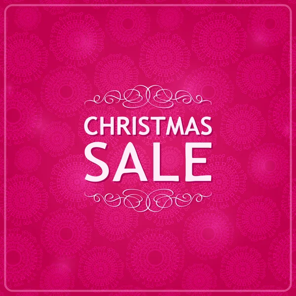 Christmas Sale Tag — Stock Vector