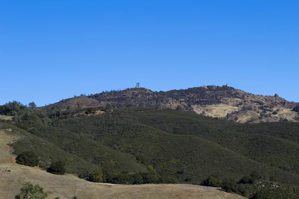 넓은 샷 마운트의 디아블로 캘리포니아 하늘 나무 — 스톡 사진