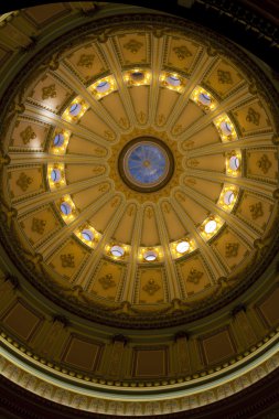 California State Capitol Binası iç Rotunda kadar arıyorum