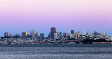 Zaman atlamalı San Francisco Sausalito Güneş'ten ayarla