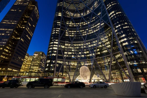 The Bow Tower a Calgary, Alberta Canada . — Foto Stock