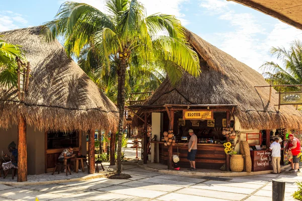 Costa Maya Cruise Ship Terminal idealna Ośrodek wypoczynkowy — Zdjęcie stockowe