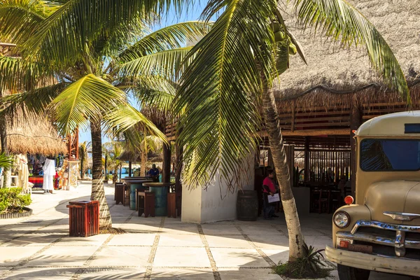 Costa Maya Cruise Ship Terminal & Resorts — Stockfoto