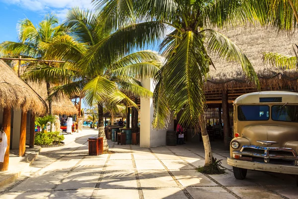 Costa Maya Cruise Ship Terminal idealna Ośrodek wypoczynkowy — Zdjęcie stockowe