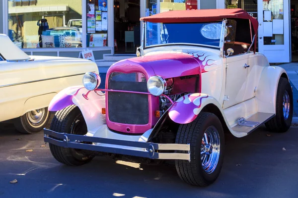 Vintage coches Mostrar río clásico — Foto de Stock