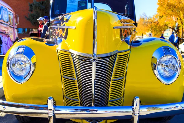 Vintage coches Mostrar río clásico — Foto de Stock