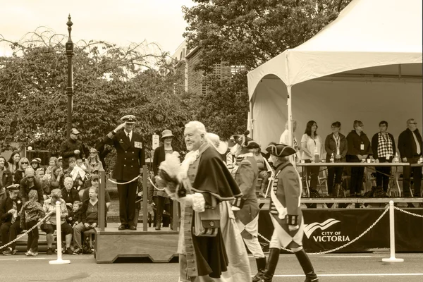 Desfile del Día de Victoria — Foto de Stock