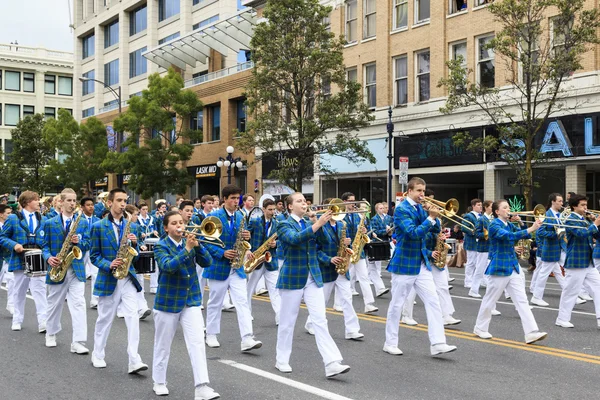 Desfile del Día de Victoria — Foto de Stock