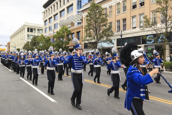 Marcherende forbud er på parade - Stock-foto