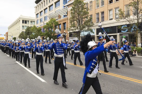 Marching Bans are on Parade — Stock Photo, Image