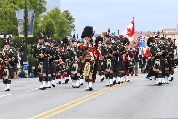 Marching Bans are on Parade — Stock Photo, Image