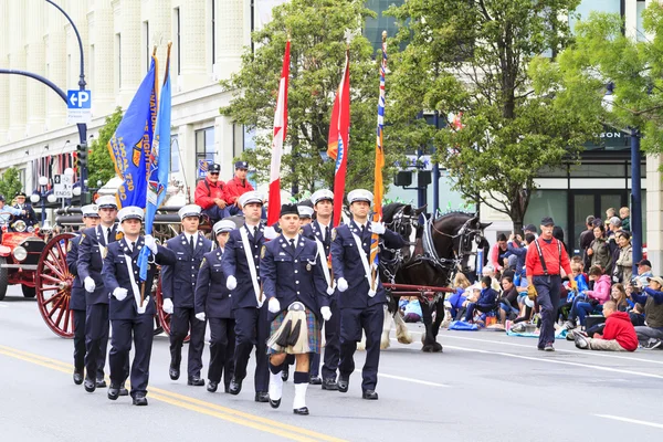 Marching bans zijn op Parade — Stockfoto