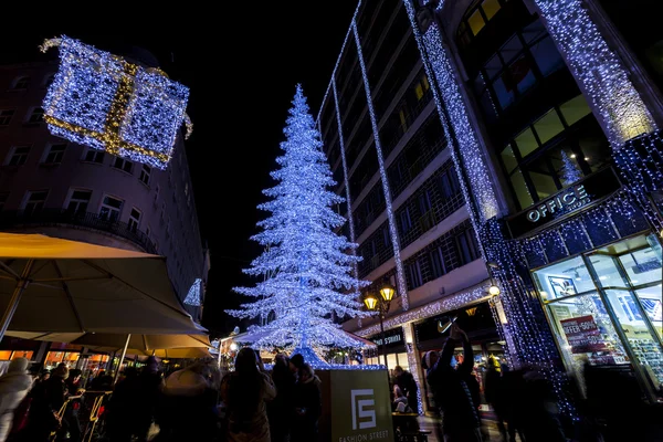 Mercado de Natal em Budapeste — Fotografia de Stock