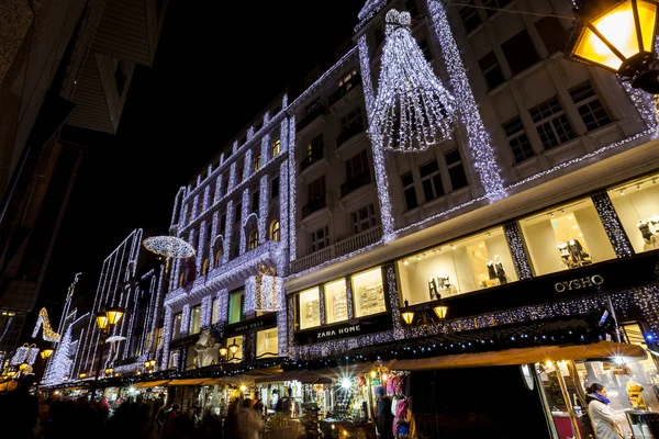 Mercado de Natal em Budapeste — Fotografia de Stock