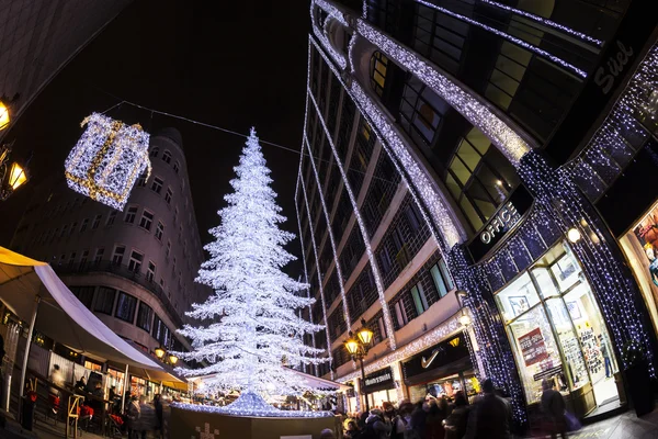 Mercado de Natal em Budapeste — Fotografia de Stock