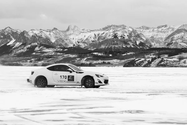 Carreras de coches en hielo — Foto de Stock