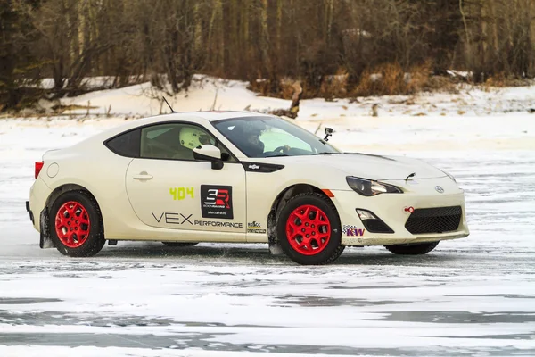 Carreras de coches en hielo — Foto de Stock