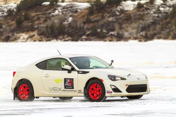 Carreras de coches en hielo — Foto de Stock