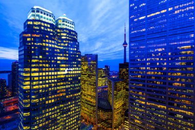 Downtown toronto, gece