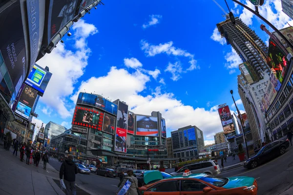 Upptagen Torontos centrum — Stockfoto