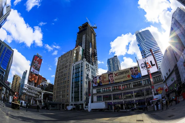 Upptagen Torontos centrum — Stockfoto