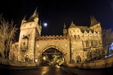 Gece Budapeşte Güzel Kale