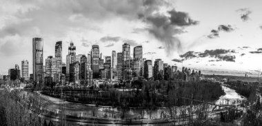 Calgary Downtown Panorama içinde