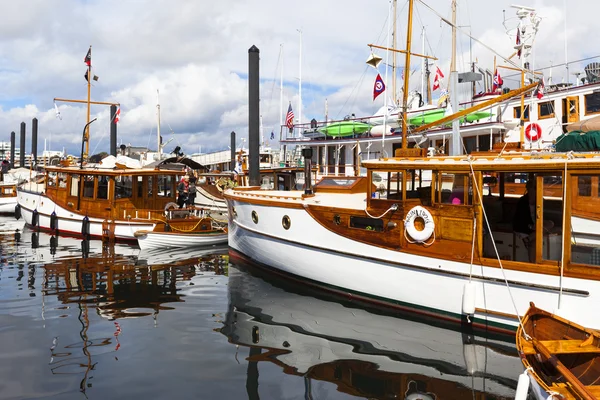 Klassieke boten / Victoria Canada — Stockfoto