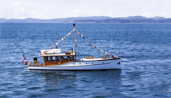 Bateaux classiques dans un festival — Photo