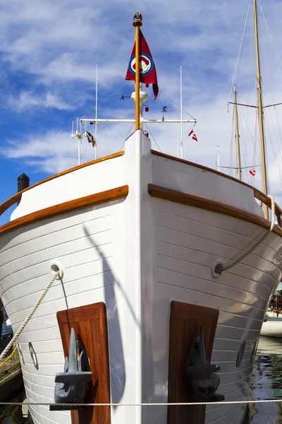 Barcos clásicos en un festival — Foto de Stock