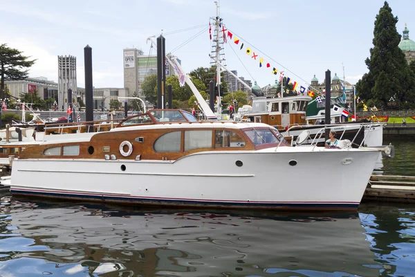 Boat Festival In Victoria Harbor — Stock Photo, Image